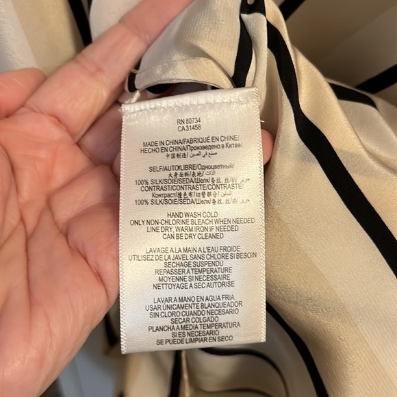 BCBG Max Azaria stripey tunic size S - Picture 6 of 7